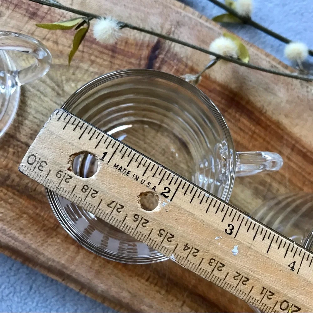 4 Coffee Glass Cups by Garrick